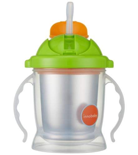 Sippin' SMART™ ez flow stainless sippy - green